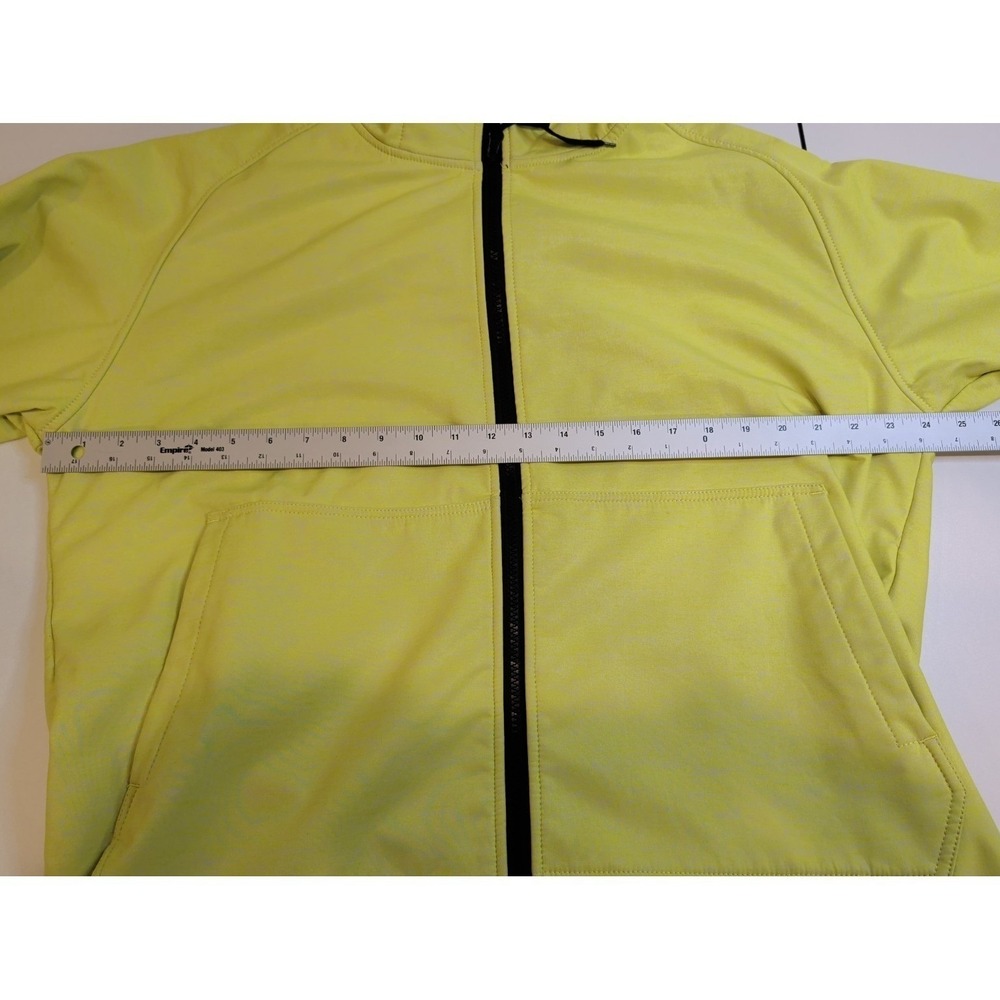 Pulse Waterproof Windproof Breathable Softshell Jacket Hooded Yellow Sz L - Picture 6 of 9